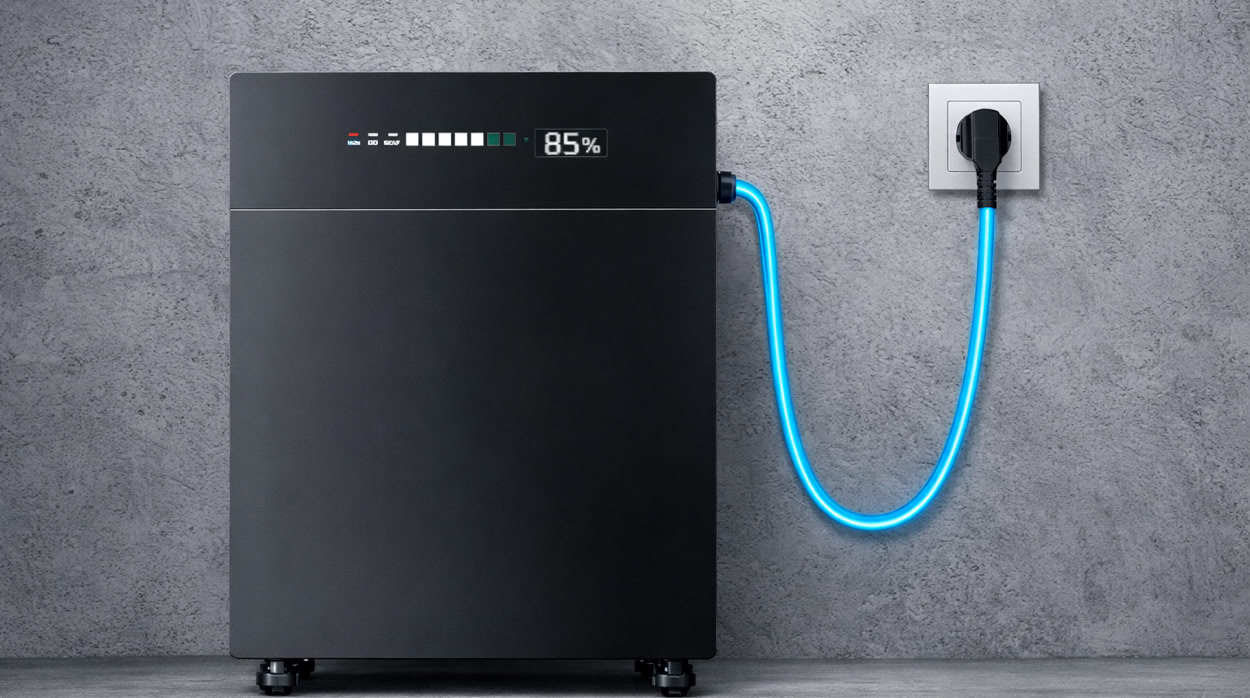 All In One Balkonkraftwerk mit SPeicher Marstek Energy